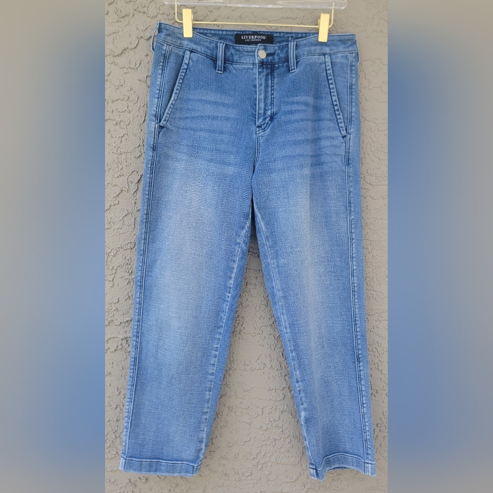 Liverpool Women’s Boyfriend Jeans - Light Blue Wash